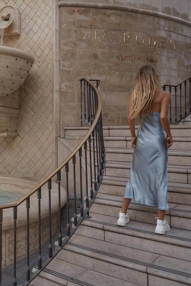 Want Forever Midi Dress Sage