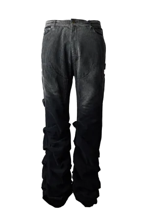 WE11DONE - Wrinkled Corduroy Pants