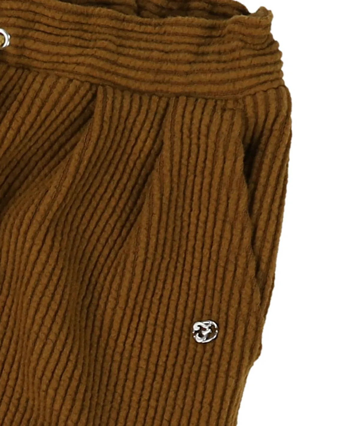 Wide well Knit Corduroy Pants