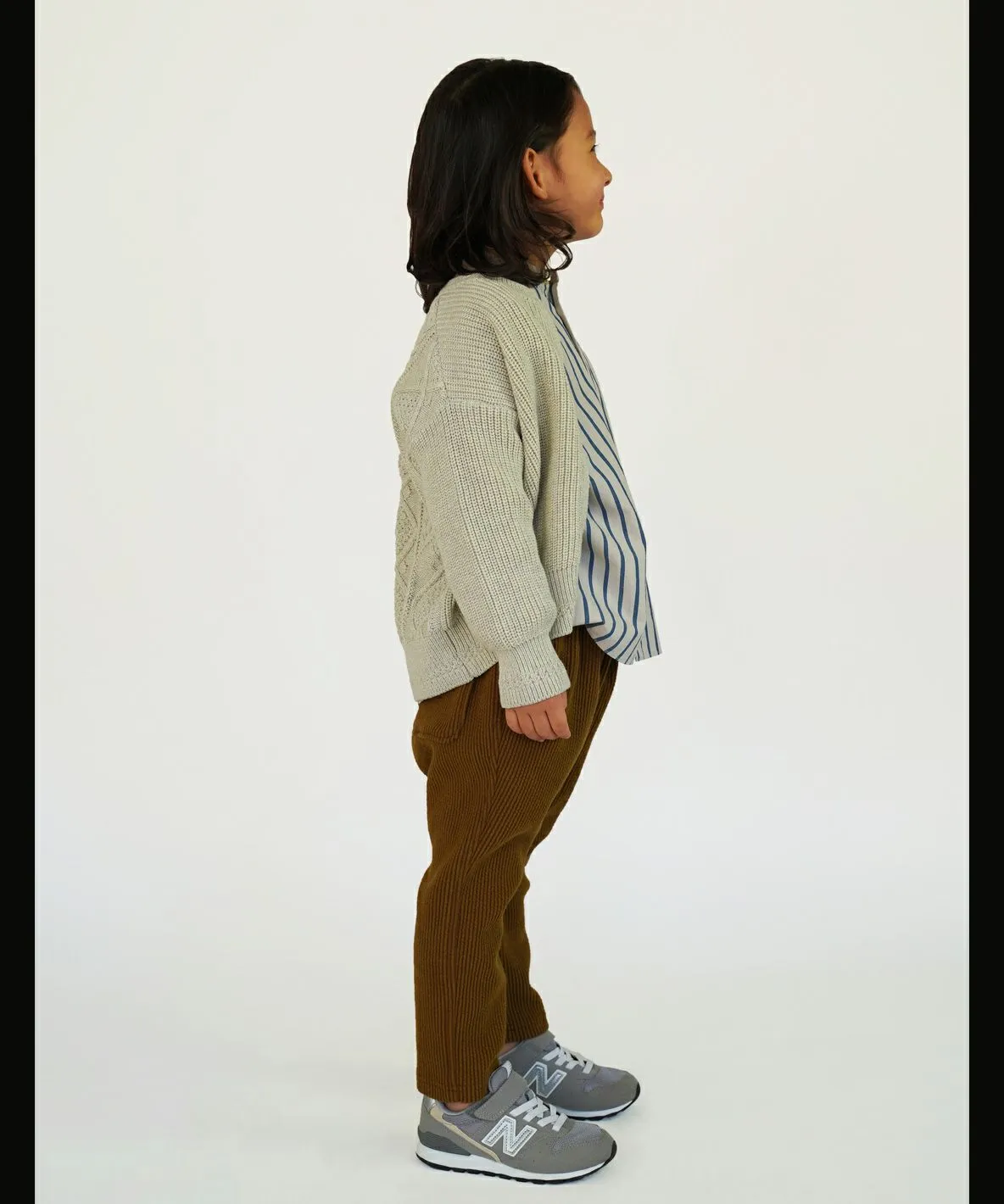 Wide well Knit Corduroy Pants